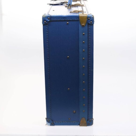 LOUIS VUITTON Epi Alzer 65 Trunk Blue LV Auth 107772A - Picture 4 of 15